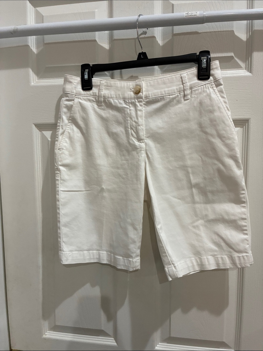 Tommy Bahama White Bermuda Shorts